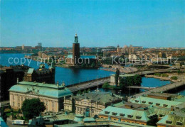 72858910 Stockholm Blick Gegen Das Stadthaus Von Der Domkirche Stockholm - Suède