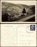 Gießübel-Schleusegrund Panorama-Ansicht Mit Thüringer Wald Zur DDR-Zeit 1953 - Sonstige & Ohne Zuordnung