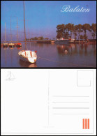 Postcard .Ungarn Balaton Magyar Hafen Schiff Segelboote 1988 - Ungheria