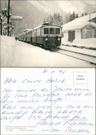 Ansichtskarte  Verkehr & Eisenbahn: Zug Halt Bahnhof In Argentière 1996 - Eisenbahnen