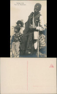 Postcard Mazedonien (allgemein) Typen AK Mann Und Sohn Serbien 1916 - Macedonia Del Nord