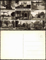 Königslutter Elm Mehrbildkarte Mit 9 Ortsansichten U.a. Freibad Schwimmbad 1960 - Sonstige & Ohne Zuordnung