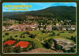 72858897 Bad Herrenalb Panorama Blick Vom Falkenfelsen Tennisplatz Bad Herrenalb - Bad Herrenalb