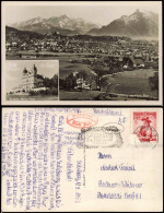 Ansichtskarte Salzburg Panorama-Ansicht Mit Basilika Maria Plain 1953 - Sonstige & Ohne Zuordnung