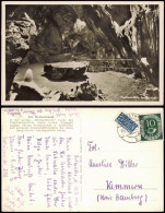 Ansichtskarte  Höhle Grotte Die Wolfsschlucht Tropfsteingebilde 1951 - Ohne Zuordnung