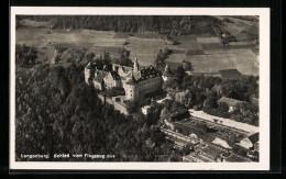 AK Langenburg, Blick Auf Das Schloss, Fliegeraufnahme  - Andere & Zonder Classificatie