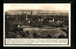 AK Crailsheim A. Jagst, Generalansicht Der Stadt, Blick Auf Die Kirchen  - Crailsheim