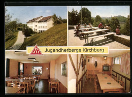 AK Kirchberg A. Jagst, Vor Der Jugendherberge, Im Gastraum, Auf Der Terrasse  - Other & Unclassified