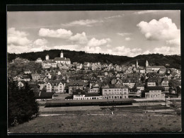 AK Horb Am Neckar, Gesamtansicht Der Stadt Mit Dem Bahnhof Im Vordergrund  - Horb