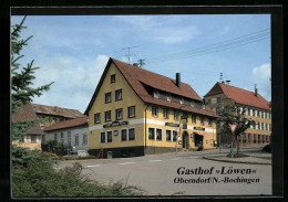 AK Oberndorf N.-Bochingen, Vor Dem Gasthof Löwen Metzgerei  - Andere & Zonder Classificatie