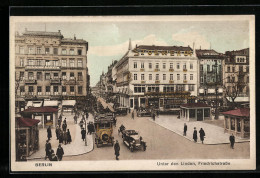 AK Berlin, Unter Den Linden Ecke Friedrichstrasse  - Mitte