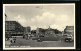 AK Berlin, Panorama Des Alexanderplatzes  - Mitte