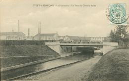 51)   VITRY  Le FRANCOIS  -  La Faïencerie  -  Le Pont Du Chemin De Fer - Vitry-le-François