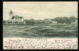 AK Berlin-Tegel, Panorama Mit Strandschloss  - Tegel