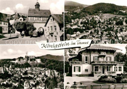 72858385 Koenigstein Taunus Schloss Stadttor Fliegeraufnahme  Koenigstein - Königstein