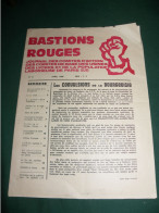 APRES MAI 1968 : " BASTIONS ROUGES " JOURNAL DES COMITES D ACTIONS ...... DE PARIS SUD , LE N° 2 D AVRIL 1969 - 1950 - Heute