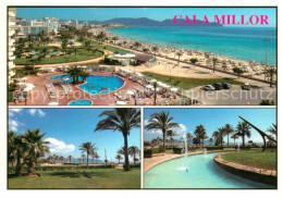 72857397 Cala Millor Mallorca Panorama Palmen Swimmingpool Islas Baleares Spanie - Andere & Zonder Classificatie