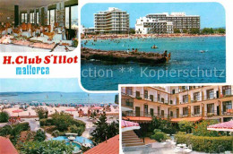 72857394 Mallorca Club S Illot Speisesaal Strand Panorama Spanien - Sonstige & Ohne Zuordnung