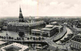 72857344 Kopenhagen Christiansborg Slot Fliegeraufnahme Kopenhagen  - Danemark