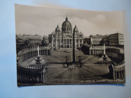 VATICAN   POSTCARDS   S PIETRO PLAZZA - Vaticaanstad