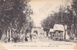 ALGERIE SIDI BEL ABBES LA RUE MASCARA - Sidi-bel-Abbes