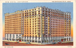 R331188 New Hotel Jefferson. The Aristocrat Of St. Louis. Mo. C. T. Art Colorton - Monde