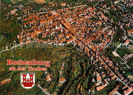 72857045 Rothenburg Tauber Fliegeraufnahme Rothenburg - Rothenburg O. D. Tauber