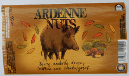 Bier Etiket (7t8), étiquette De Bière, Beer Label, Ardenne Nuts Brouwerij Minne - Birra