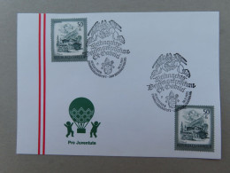Österreich Pro Juventute - Mit Sonderstempel 30. 11. 1984 Herzogenburg,Weihnachts Briefmarkenschau St. Gabriel (Nr.1588) - Autres & Non Classés