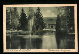 AK Bad Liebenzell (Nagoldtal), Kurhaus Mit Anlagensee  - Nagold