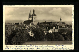 AK Oehringen, Ortsansicht Mit Kirche  - Oehringen