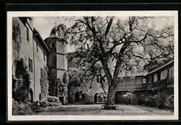 AK Jagsthausen, Schlosshof In Der Götzenburg  - Other & Unclassified