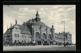 AK Lübeck, Blick Zum Hauptbahnhof  - Luebeck