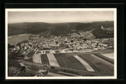 AK Schelklingen, Ortsansicht Mit Herz Jesu-Berg, Urspringschule, Hausen Und Schlossberg  - Schelklingen