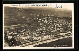 AK Rüdesheim Am Rhein, Totalansicht Vom Flugzeug Aus  - Rüdesheim A. Rh.