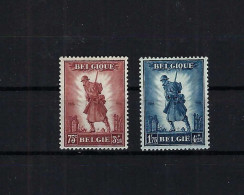 België N°351/352 Infanterie 1932 MNH ** COB € 440,00 SUPERB - Ungebraucht