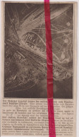 Oorlog Guerre 14/18 - Station, Gare De Horodzki ; Luchtfoto, Photo - Orig. Knipsel Coupure Tijdschrift Magazine - 1918 - Zonder Classificatie