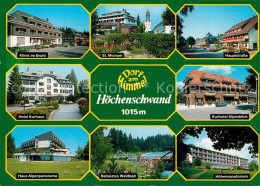 72856448 Hoechenschwand Klinik Im Bruehl St Michael Hauptstr Hotel Kurhaus Kurho - Hoechenschwand