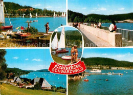 72856361 Schluchsee Seepartien Staumauer Schluchsee - Schluchsee