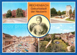 72856334 Reichenbach Behrungen Ingenieurschule Neuberin Wasserturm Markt Park De - Andere & Zonder Classificatie