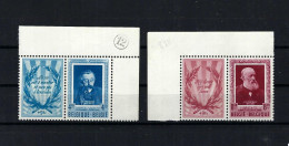 België N°898/899 Letterkundigen Tweeluiken 1952 MNH ** COB € 320,00 SUPERB - Unused Stamps