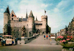 72856303 Antwerpen Anvers Het Steen Legendarisch Beeld Lange Wapper   - Antwerpen