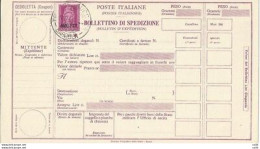 Trieste A - Bollettino Di Spedizione Lire 50 "Turrita" N. P 12 Annullato - Neufs