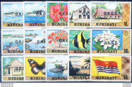 Servizio 1981. Definitiva Soprastampata. - Kiribati (1979-...)