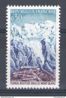 1965 Francia Inaugurazione Traforo Del Monte Bianco 1 Val MNH** - Joint Issues