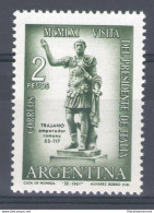 1961 Argentina Visita Del Presidente Gronchi Emissione Congiunta 1 Val. MNH** - Emissioni Congiunte