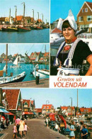 72855971 Volendam Hafen Fischkutter Segelboot Trachten Volendam - Otros & Sin Clasificación