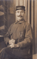 Carte Photo Prisonnier De Guerre Louis Fouché De Lhommaizé Vienne 113 Eme Infanterie Camp De Konigsbruck Bautzen - Otros & Sin Clasificación