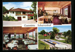 AK Reichenbach U. R., Gaststätte Schurrenhof In Vier Ansichten  - Sonstige & Ohne Zuordnung