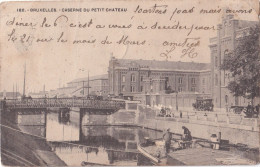 Bruxelles - Brussel :  1904     Avec Timbre   - Caserne -  Bateau - Boot - Brüssel (Stadt)